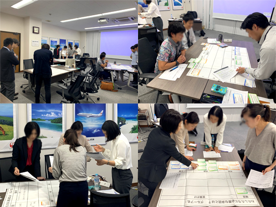 人事評価者訓練研修 日本トランスオーシャン航空株式会社 様 沖縄の社労士 社会保険労務士 江尻事務所 人事労務相談とコンサルティングと企業研修 人事評価者訓練研修 日本トランスオーシャン航空株式会社 様 沖縄の社労士 社会保険労務士 江尻事務所 人事労務相談とコンサルティングと企業研修